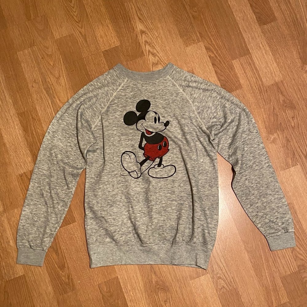Vintage Disney Mickey Mouse Sweater 39R Cotton blend